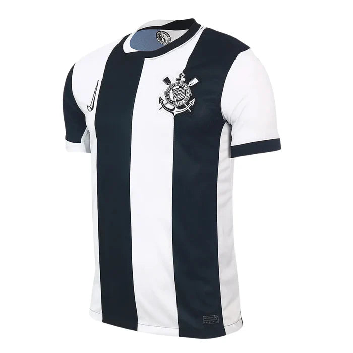 Camisa Corinthians III Branca e Preta