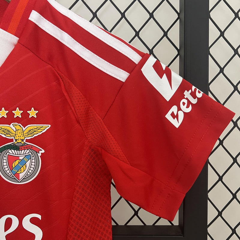 Kit Infantil Benfica Home 24/25