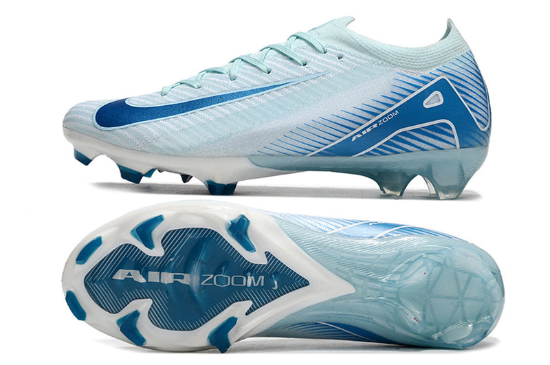 Chuteira Air Zoom Mercurial Vapor 16 Elite FG Campo - Azul e Branco