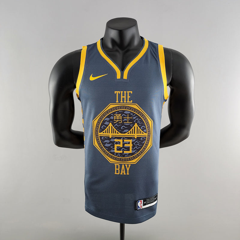 NBA Golden State Warriors GREEN 23 grey