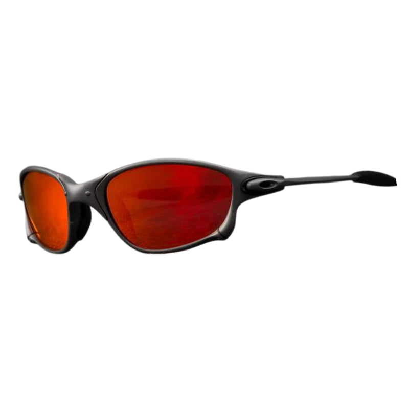 Óculos De Sol Doublex Xmetal Lente Vermelho Rubi