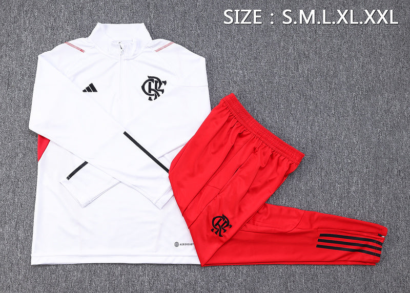 Conjunto Flamengo 23-24 branco