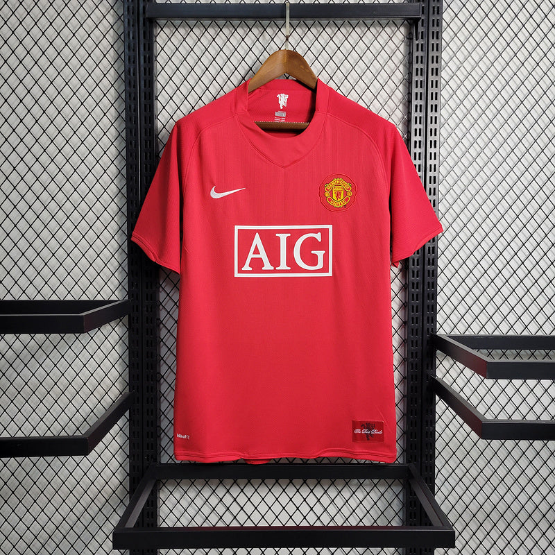 Manchester United 07-08 home Retro